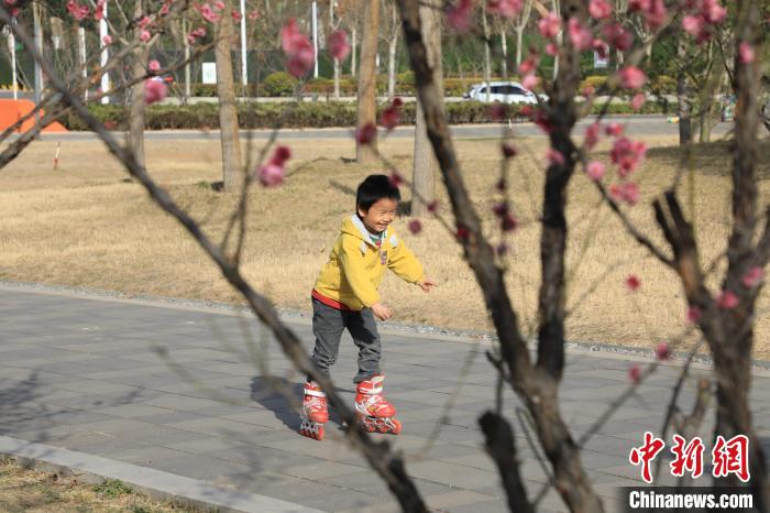 小朋友公園里玩耍?！∴囆?攝