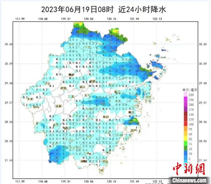 長三角地區(qū)進入強降雨集中期雨勢進一步增強