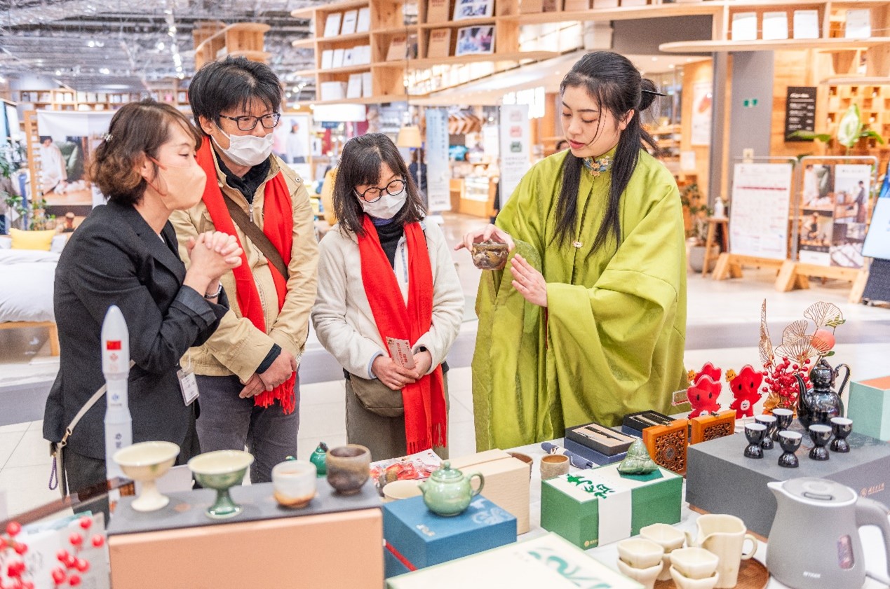 活動現(xiàn)場。中國駐大阪旅游辦事處供圖