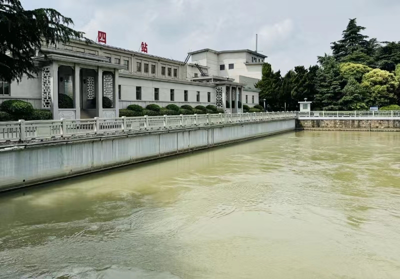 江都水利樞紐。受訪對象供圖