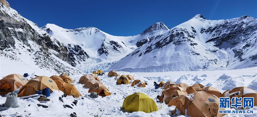 （2020珠峰高程測量）（6）冰雪世界的前進(jìn)營地