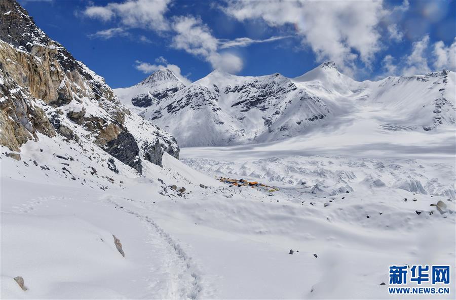 （2020珠峰高程測量）（7）冰雪世界的前進(jìn)營地